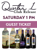 Quarter 1, Saturday 1PM-2:15PM Guest Ticket