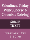 Valentine's Day Pairing Event - Single Ticket